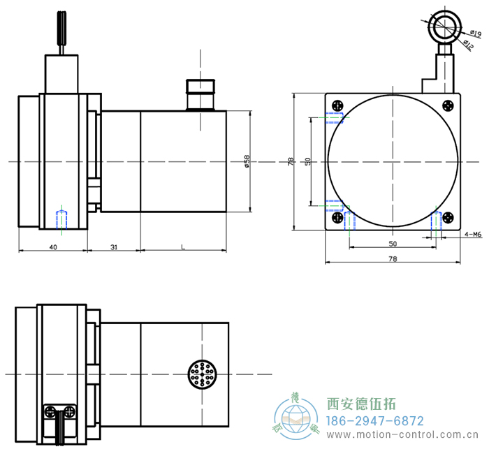 PCS78R拉线位移hth全站下载
的外形及安装尺寸 - 注册HTH官方网站
