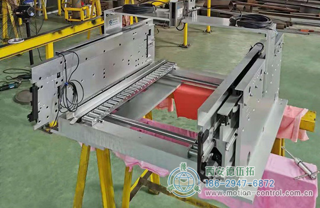 图为智能货叉的主体结构部分照片 图为智能货叉的主体结构部分照片